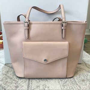 Michael Kors Blush Saffiano Jet Set Tote
